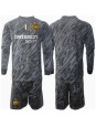 Inter Milan Torwart Ausweichtrikot für Kinder 2024-25 Langarm (+ Kurze Hosen)